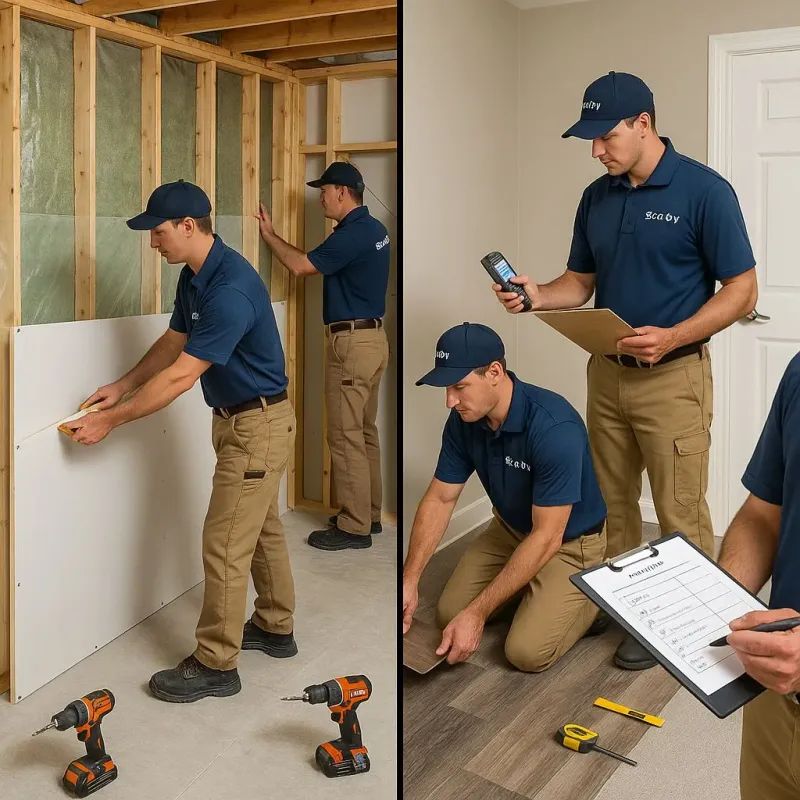 Repairs and Reconstruction process in North Baltimore, OH